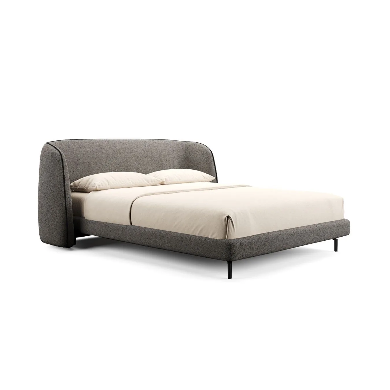 Кровать Cannobio с «ушами» на ножках на заказ, фото 8