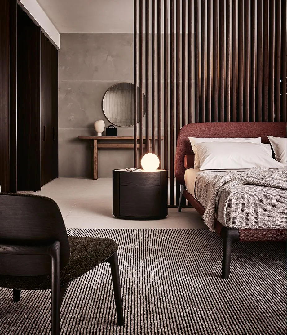 Кровать Filippa с полукруглым изголовьем на ножках на заказ, фото 3