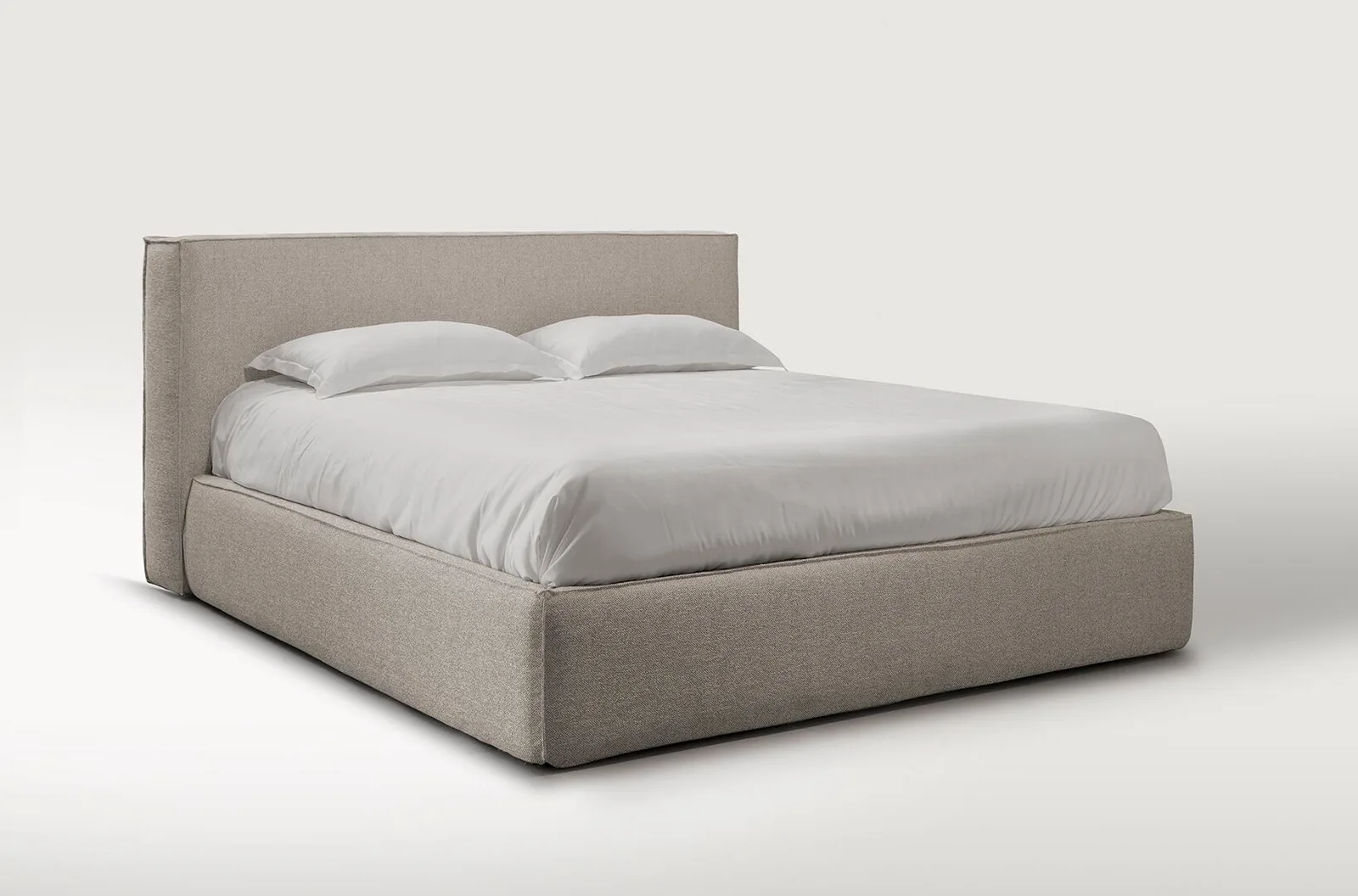 Кровать Olivo с прямым изголовьем на цоколе на заказ, фото 2