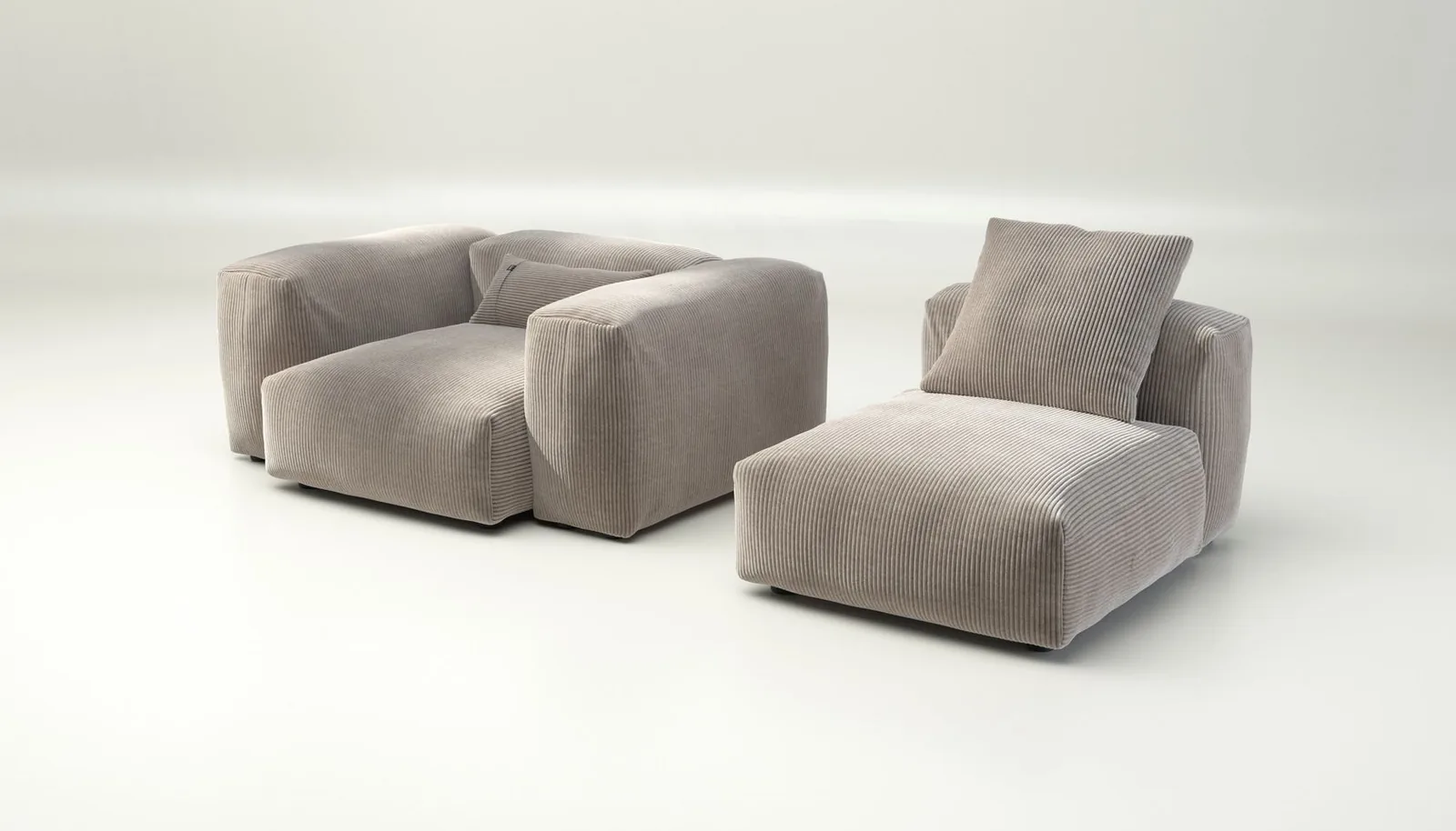 Модульный диван Cord Velour — фото 12